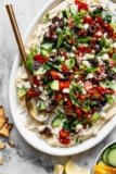 Greek Hummus Dip (Easy + Healthy)